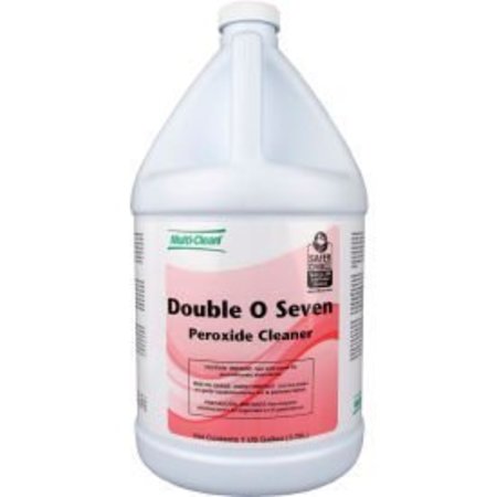 MULTI-CLEAN DIV OF MINUTEMAN INTL Multi-Clean® Double-O-Seven Peroxide Fortified Cleaner - Orange, Gallon Bottle, 4 Bottles 902363